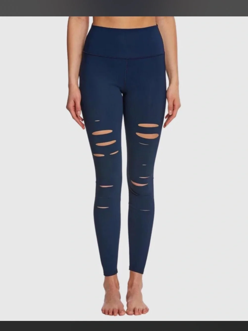 Alo Yoga High-Waist Ripped Warrior Legging